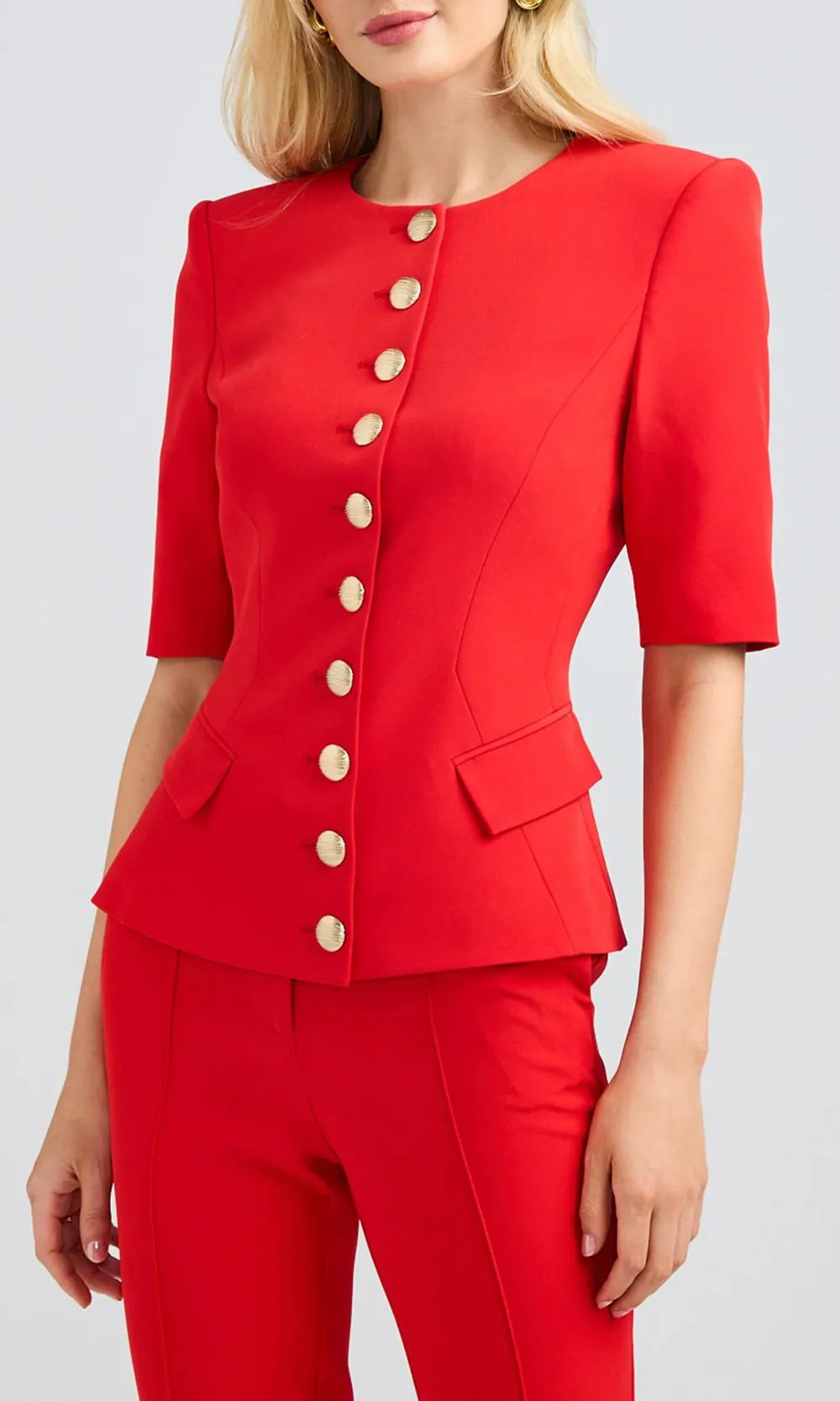 Adriana Crepe Jacket