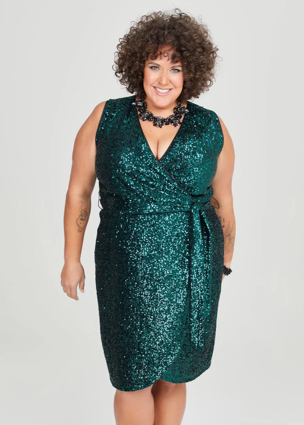 NYE Sequin Party Dress