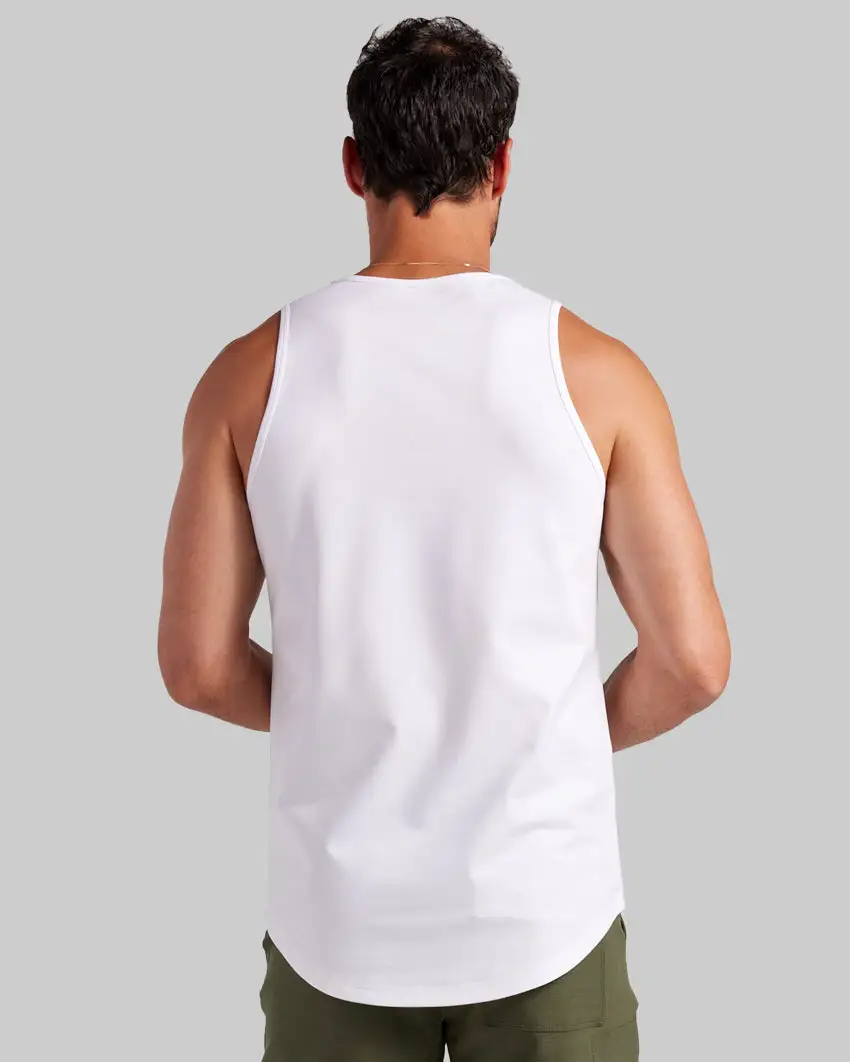 Lux Drop-Cut Pocket Tank