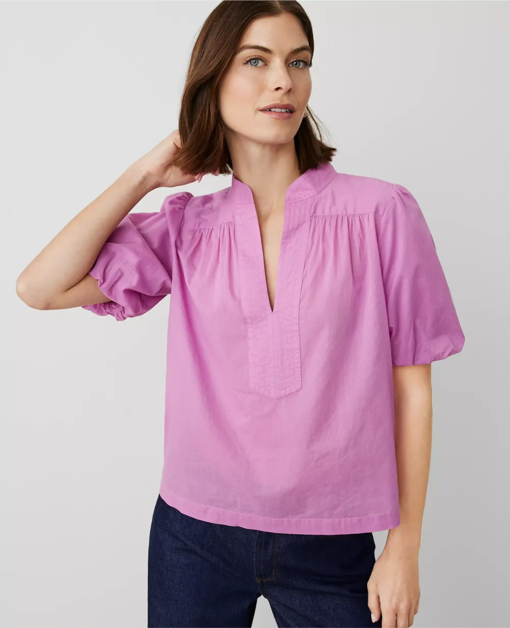 Puff Sleeve Popover