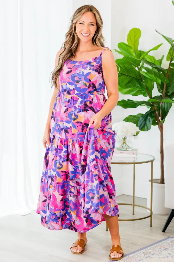 Making New Rules Maxi Dress, Purple