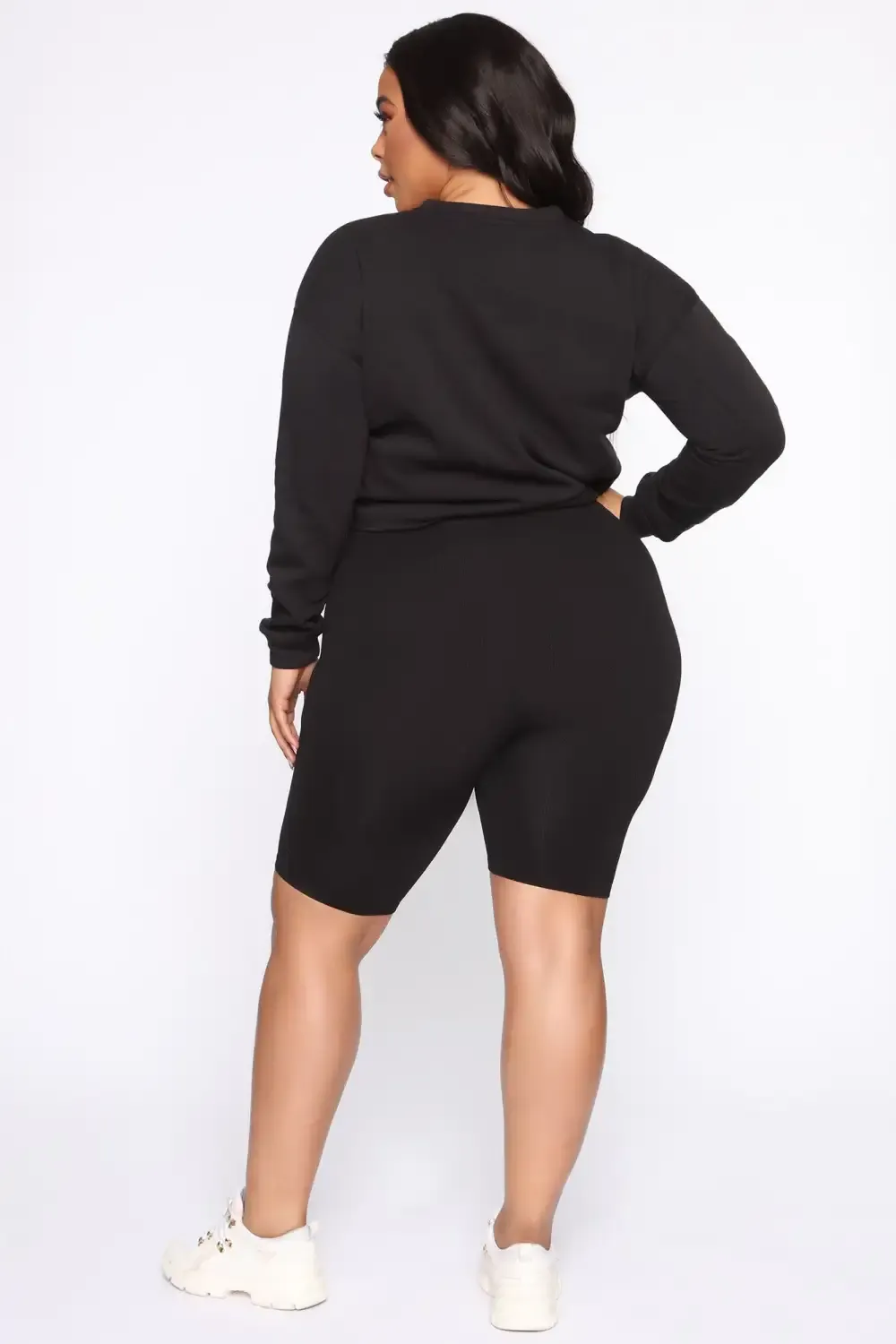 Effortless Seamless Biker Shorts - Black