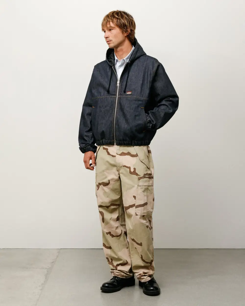 INSULATED WORK JACKET DENIM
