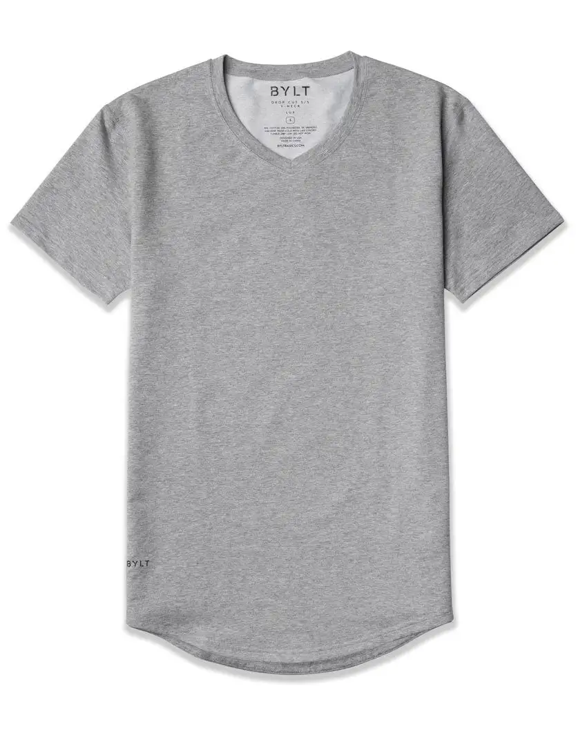 Drop-Cut V-Neck: Lux