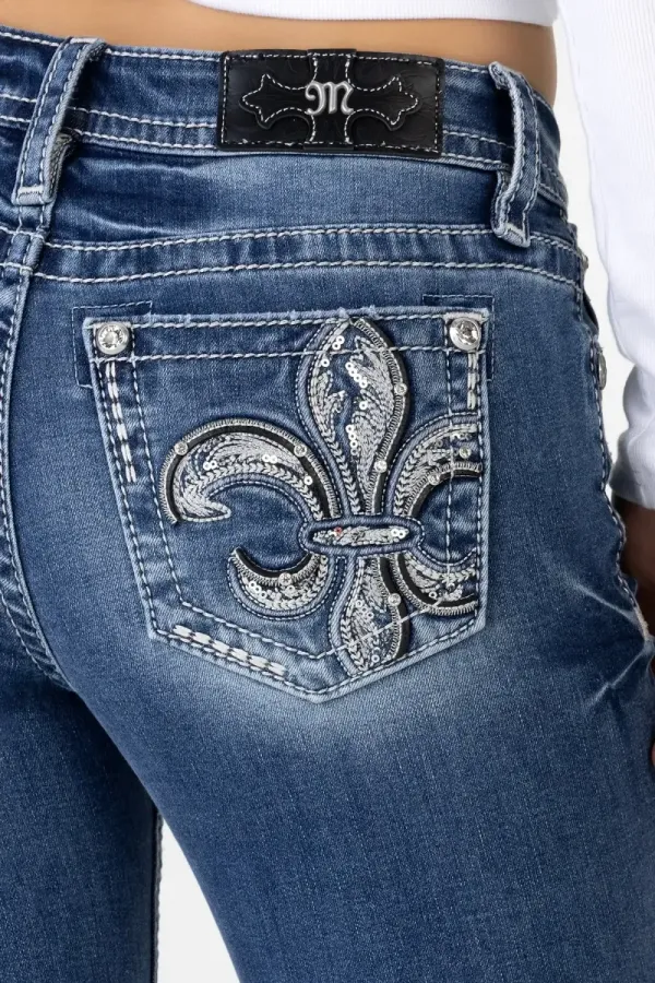 Georgie Fleur Bootcut Jeans
