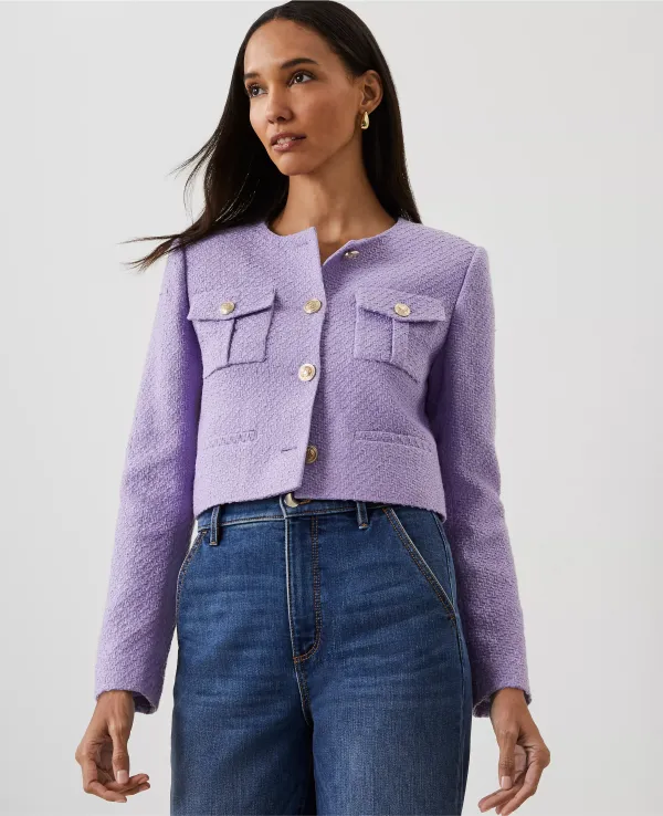 Tweed Patch Pocket Jacket