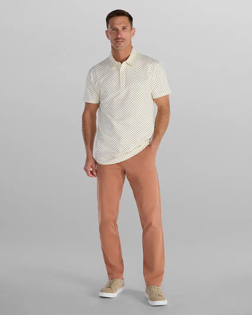 Drop-Cut: Lux Dotted Polo