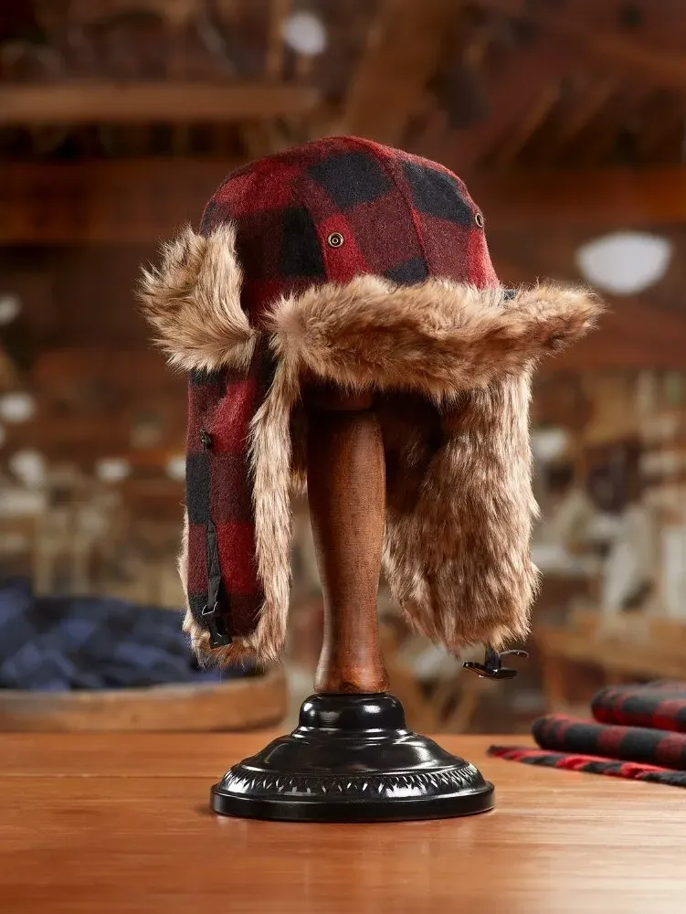 Faux Fur Bomber Hat for Women and Men