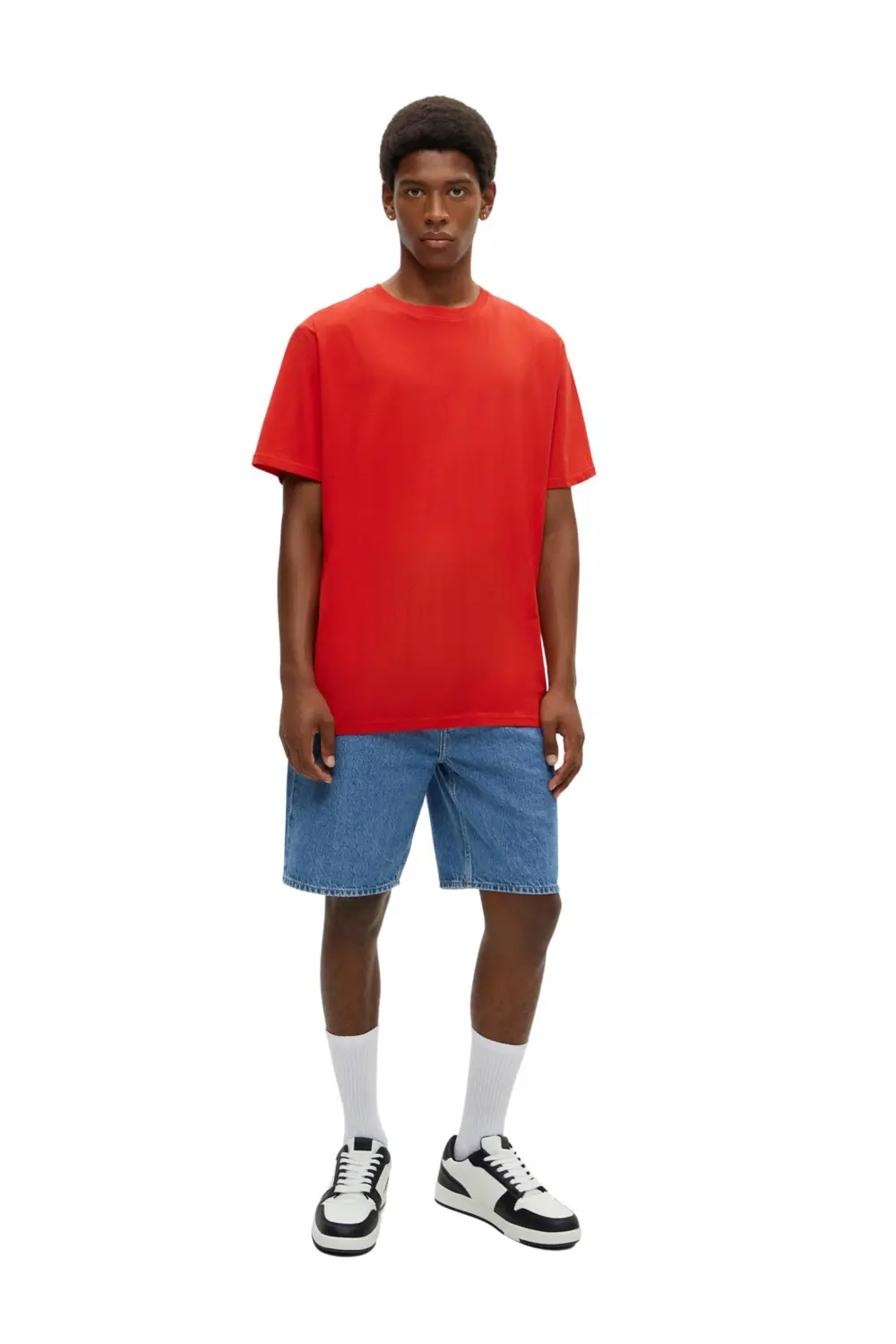 Basic short sleeve cotton T-shirt