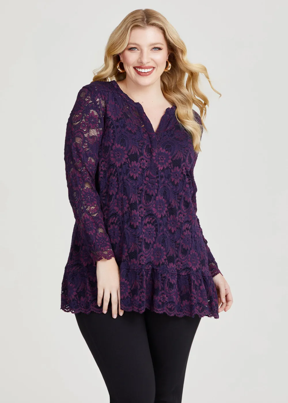 Lace Lauren Top