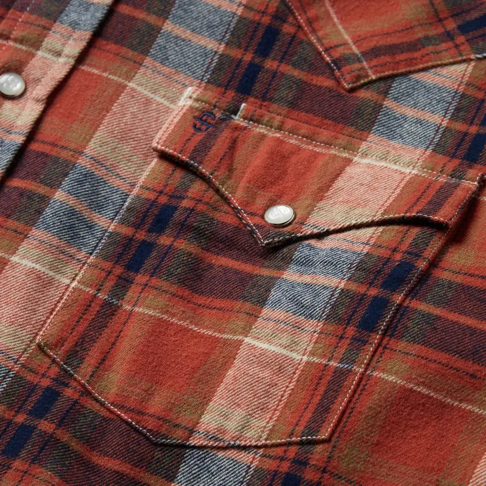 Brushed Twill Plaid Shirt