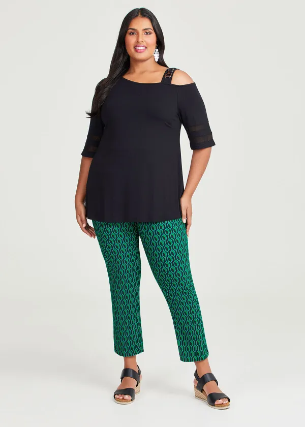 Cold Shoulder Bamboo Top