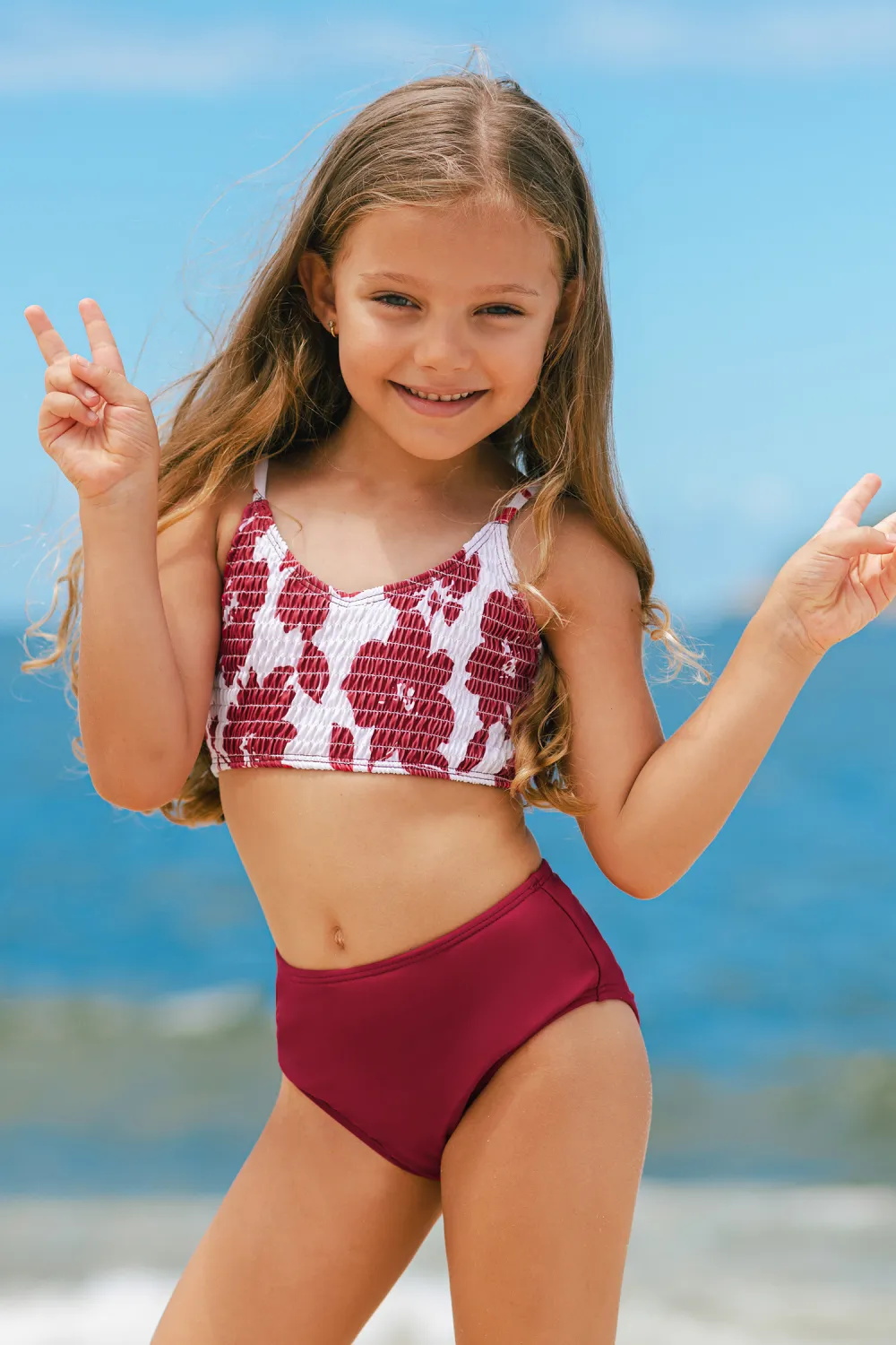 Starfish Kisses Floral Swim Set