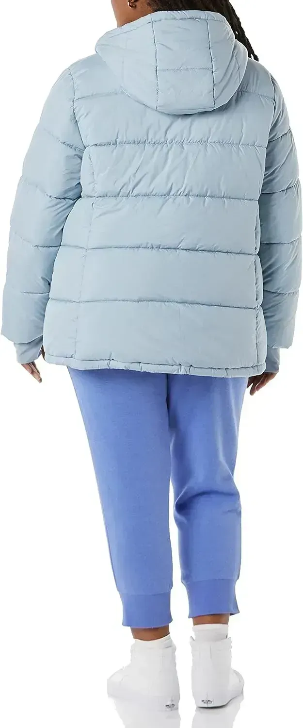 Women's Heavyweight Long-Sleeve Hooded Puffer Coat (Available in Plus Size)