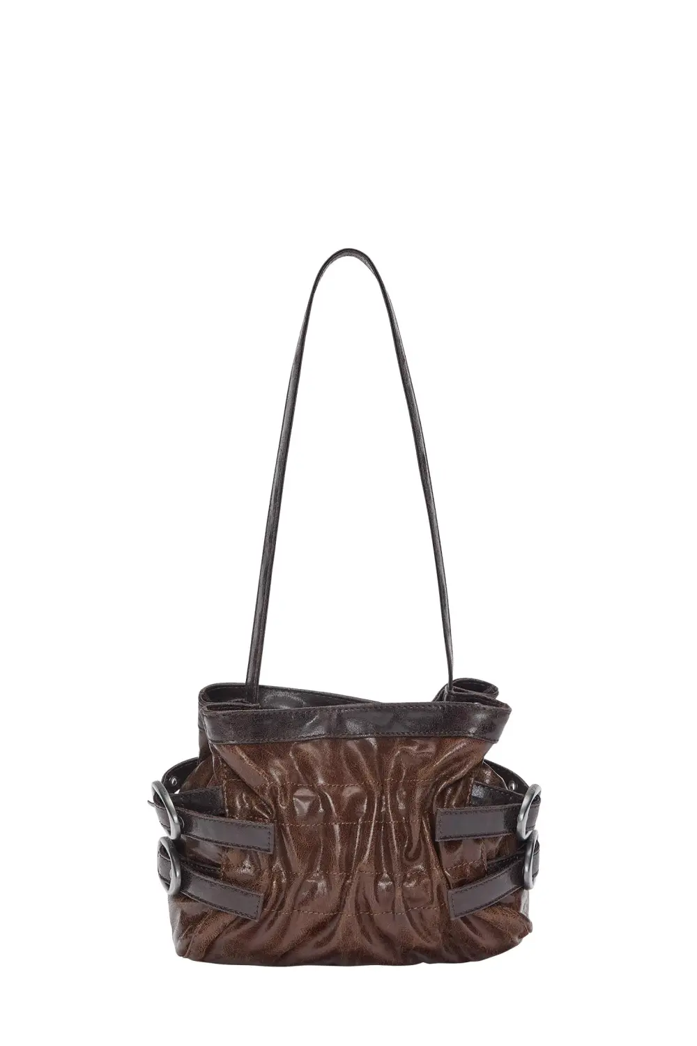 Bolso de hombro fruncido