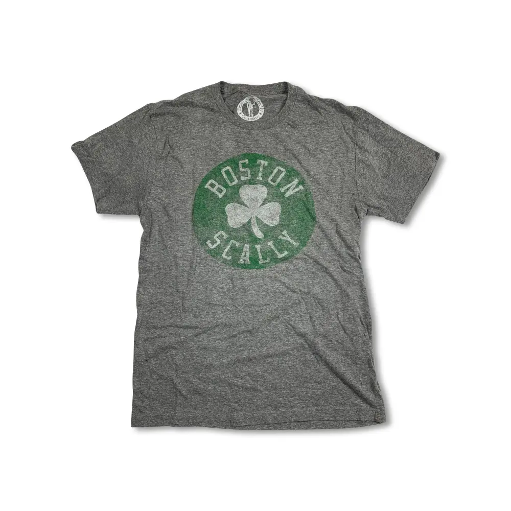Boston Scally The Celtic Tee T-Shirt - Vintage Grey