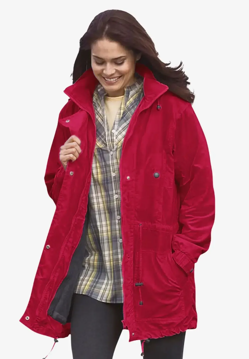 Fleece-Lined Taslon® Anorak