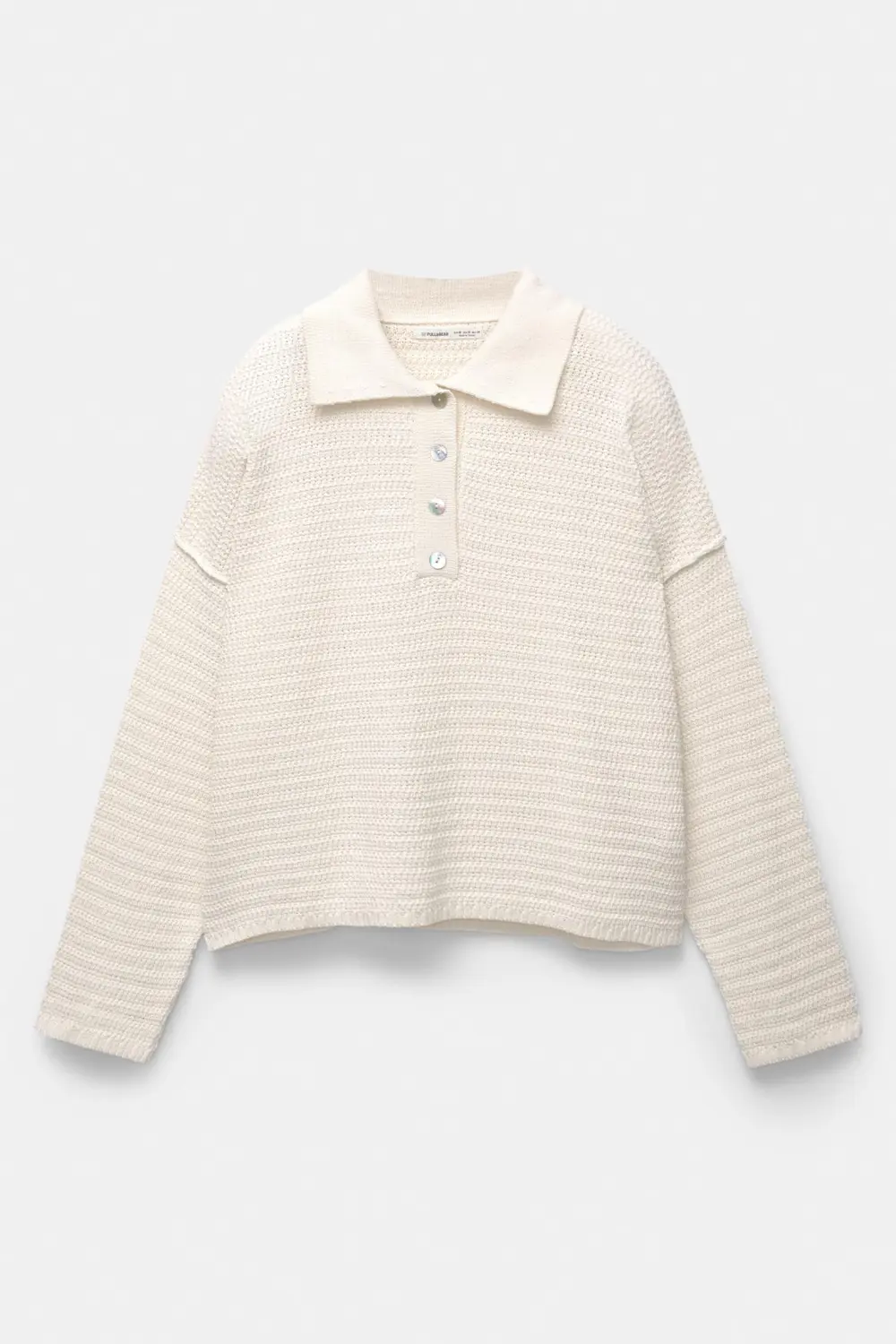 Jersey oversize cuello polo