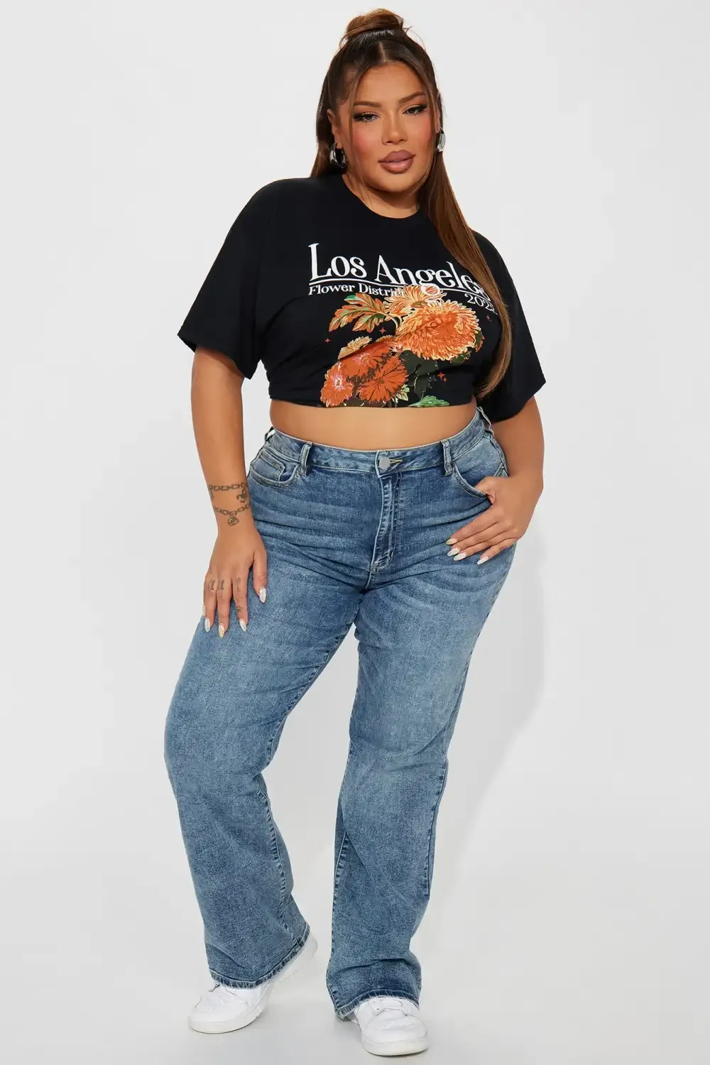 Reality Star Stretch Straight Leg Jeans - Vintage Wash