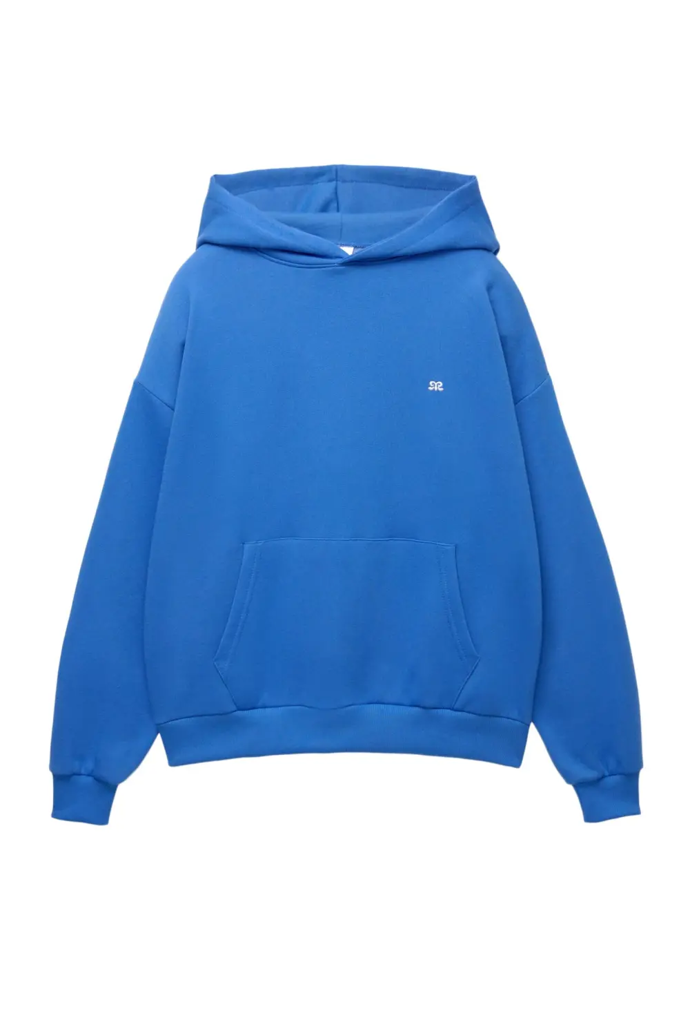 Sudadera capucha logo bordado
