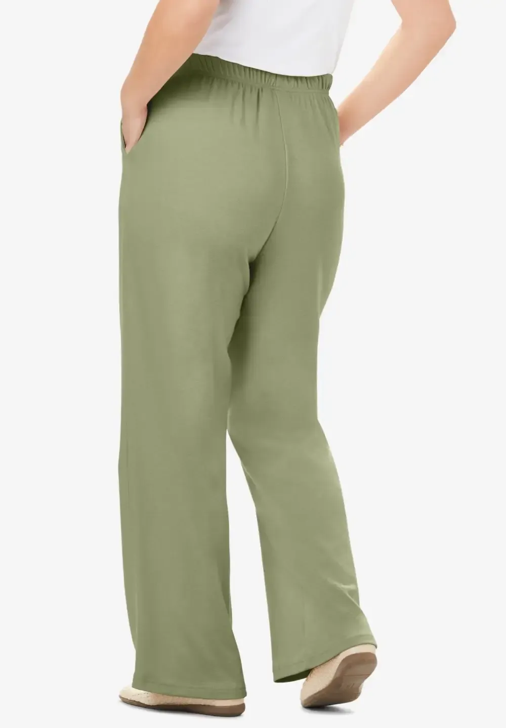 7-Day Knit Wide-Leg Pant