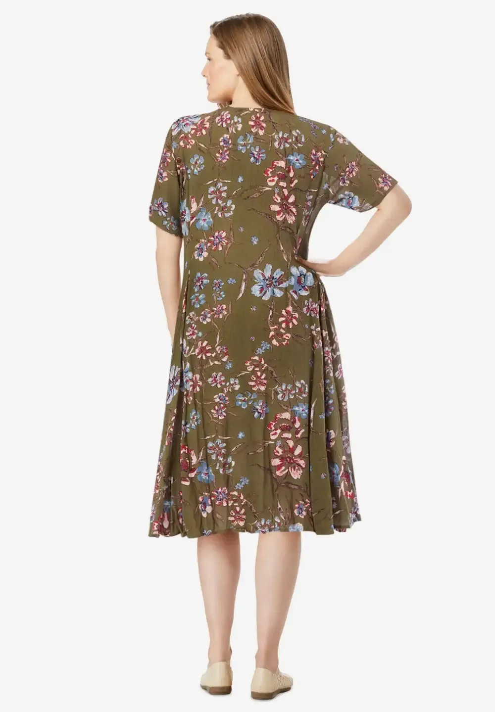 Short Crinkle Dress