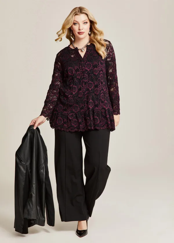 Lace Lauren Top