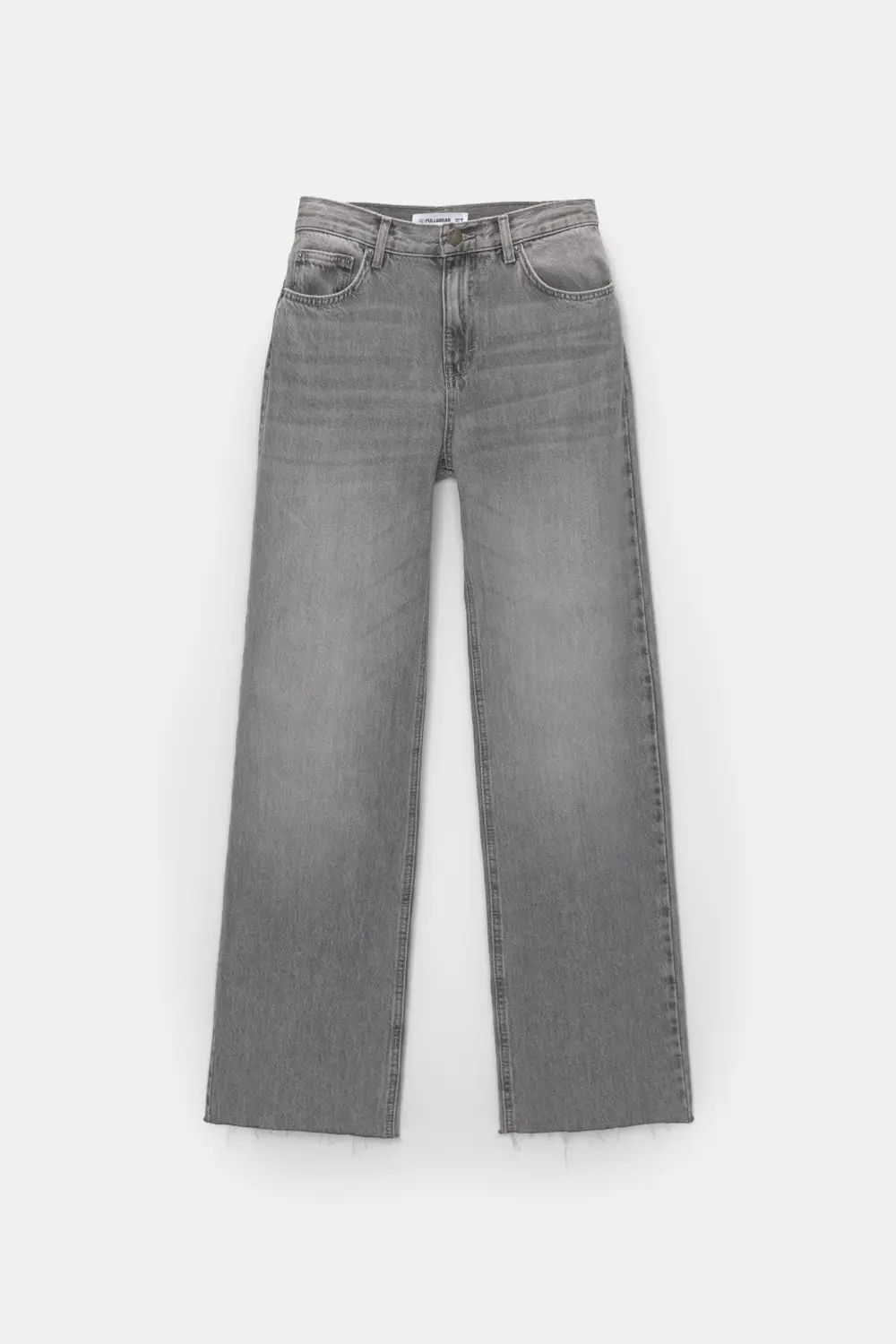 Jeans rectos tiro alto