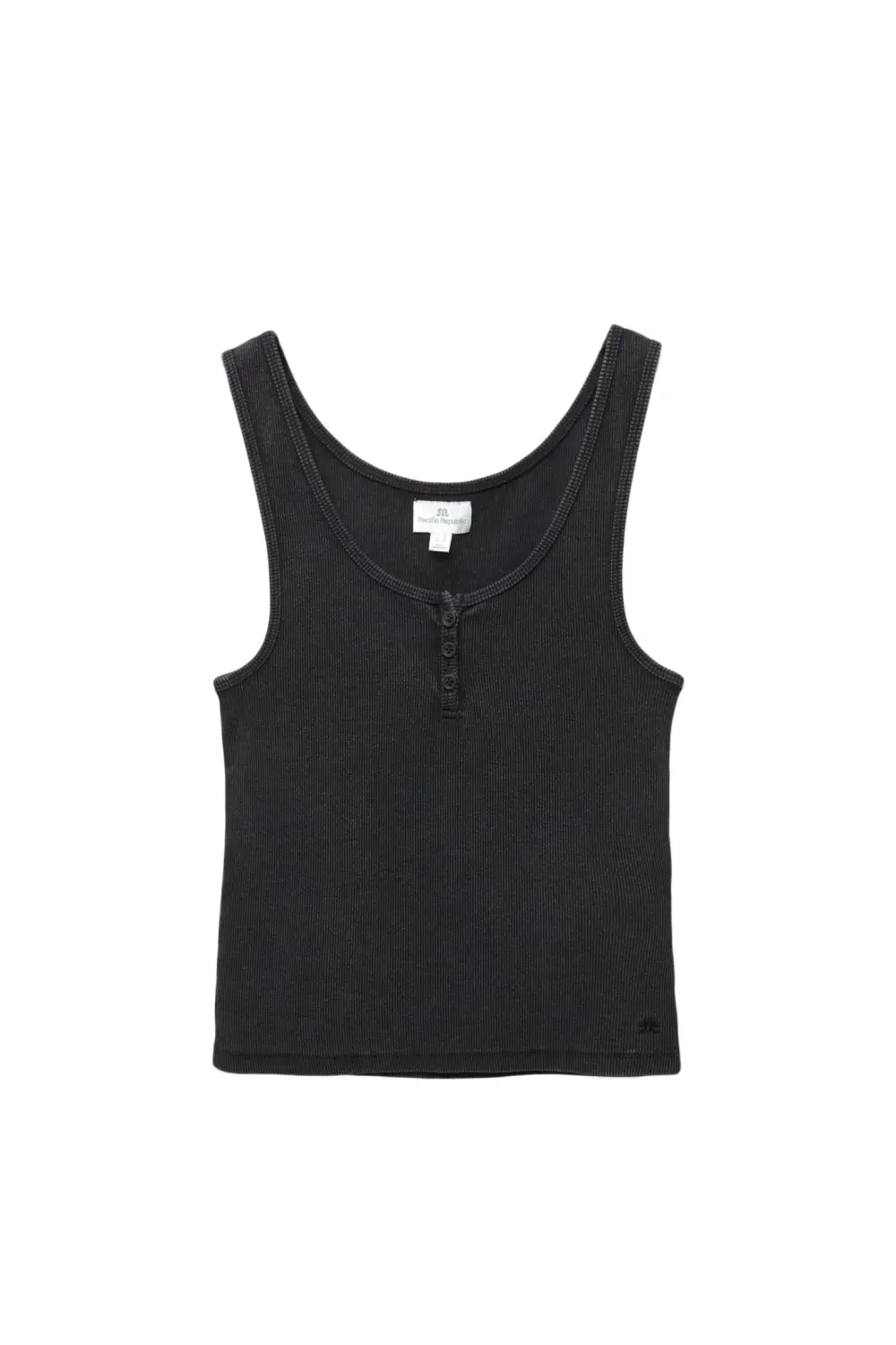 Strappy top with buttons