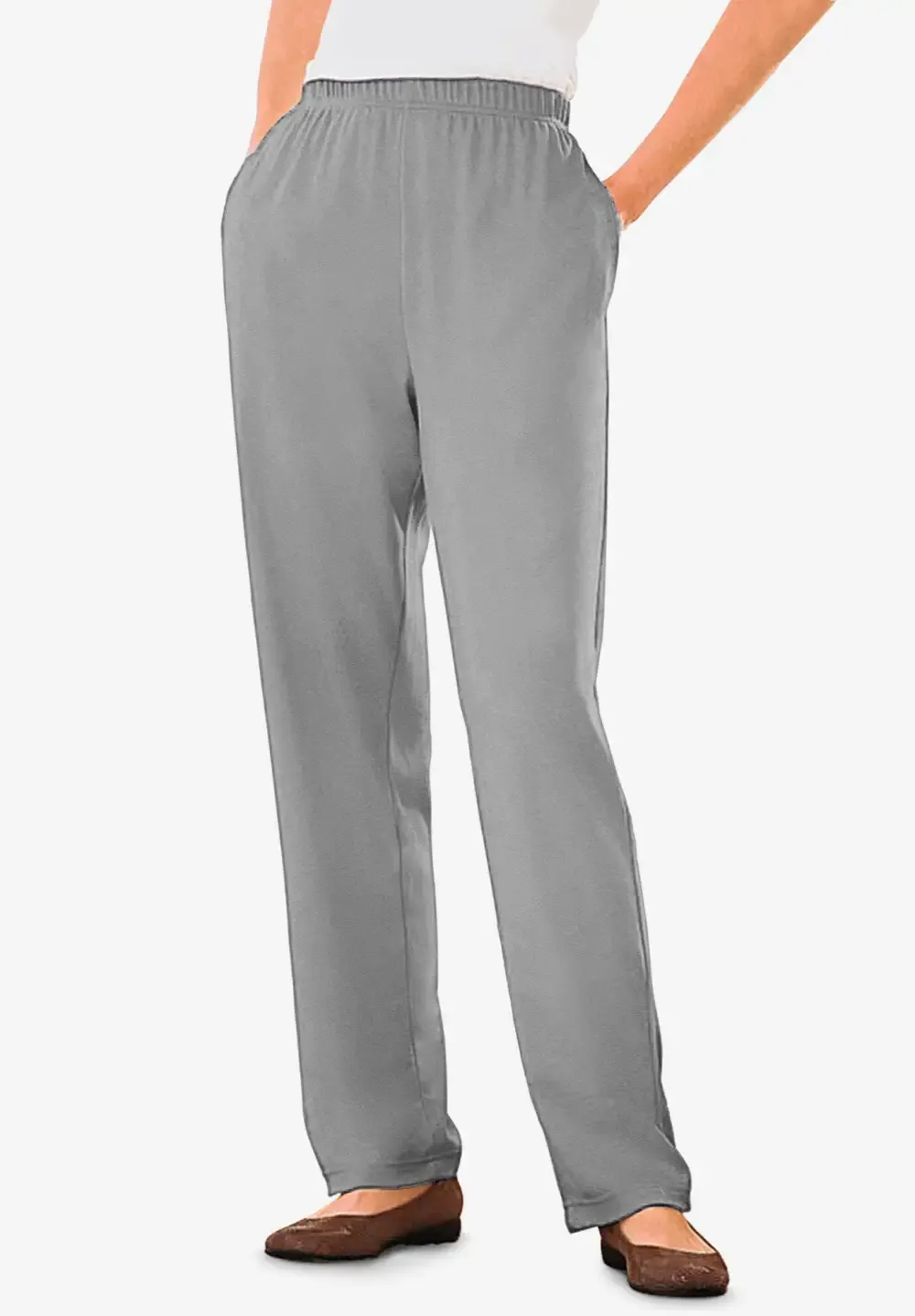 7-Day Knit Straight Leg Pant