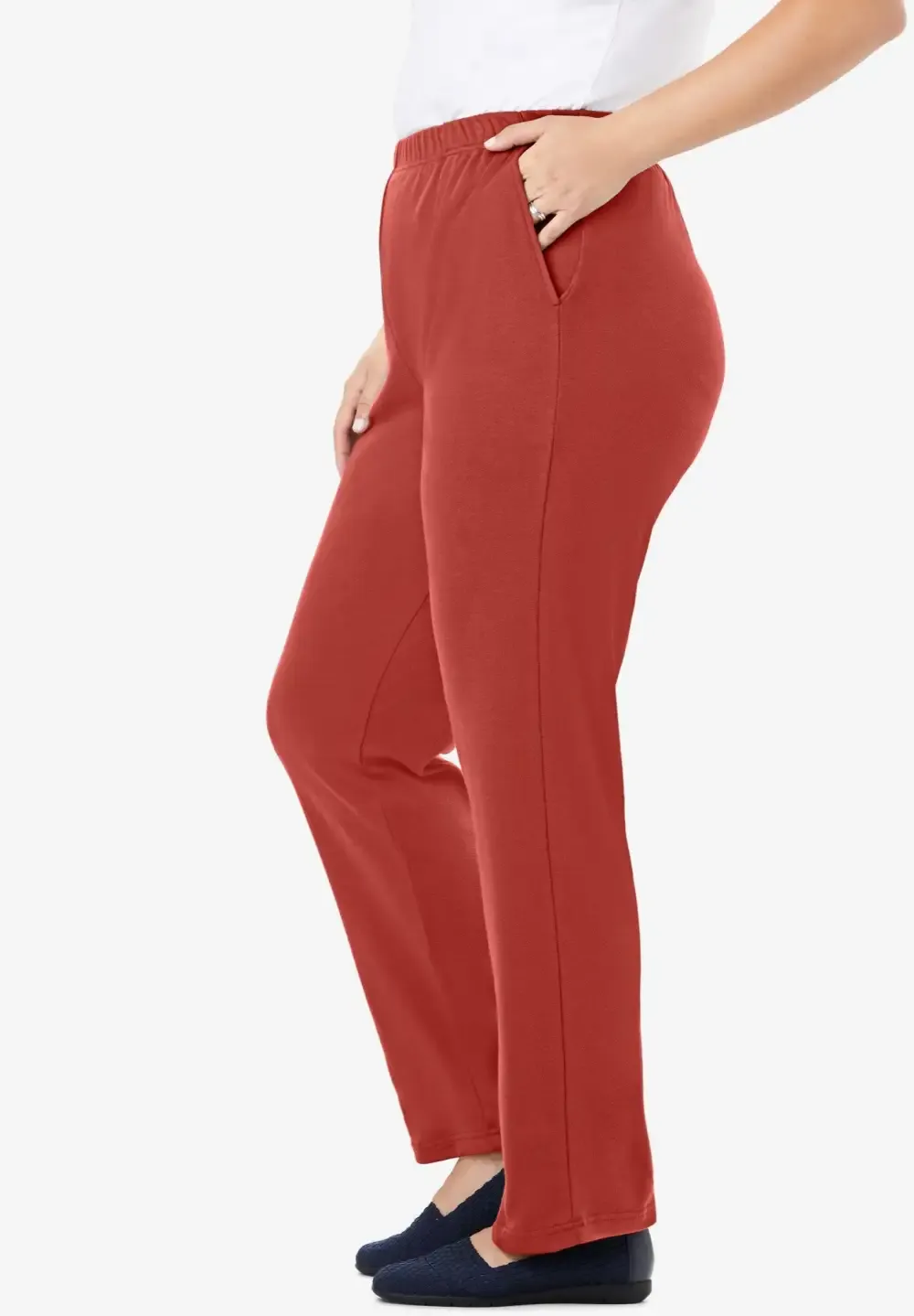 7-Day Knit Straight Leg Pant