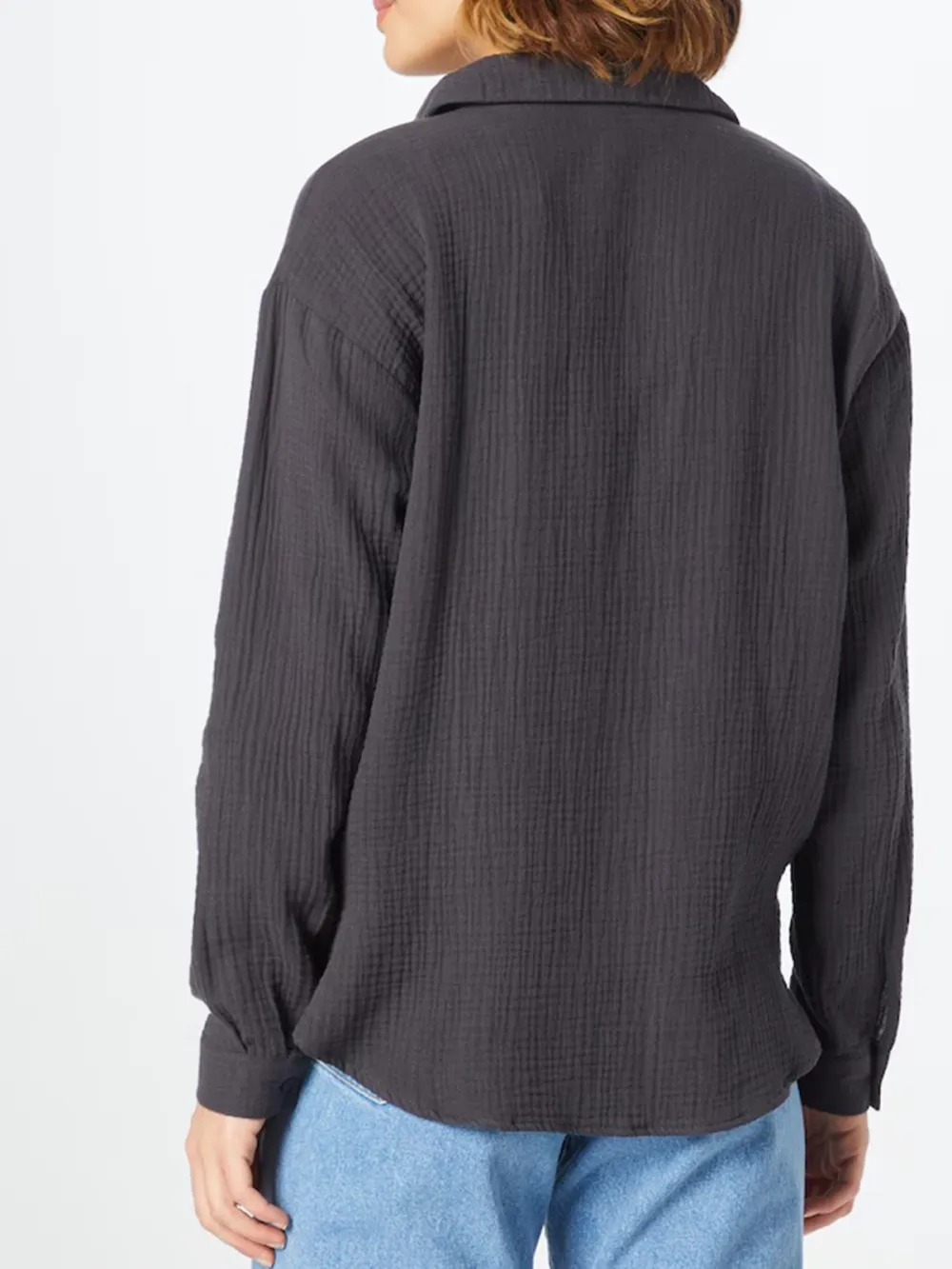Lapel Long Sleeve Casual Style Blouses