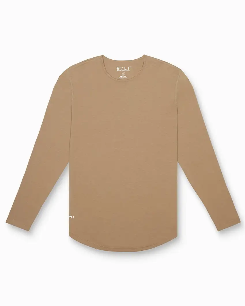 Drop-Cut Long Sleeve: Lux