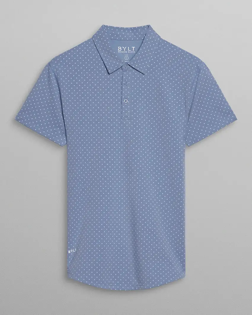 Drop-Cut: Lux Dotted Polo