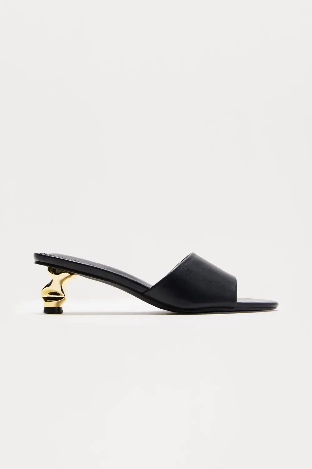 Celestine Kitten Heels - Black