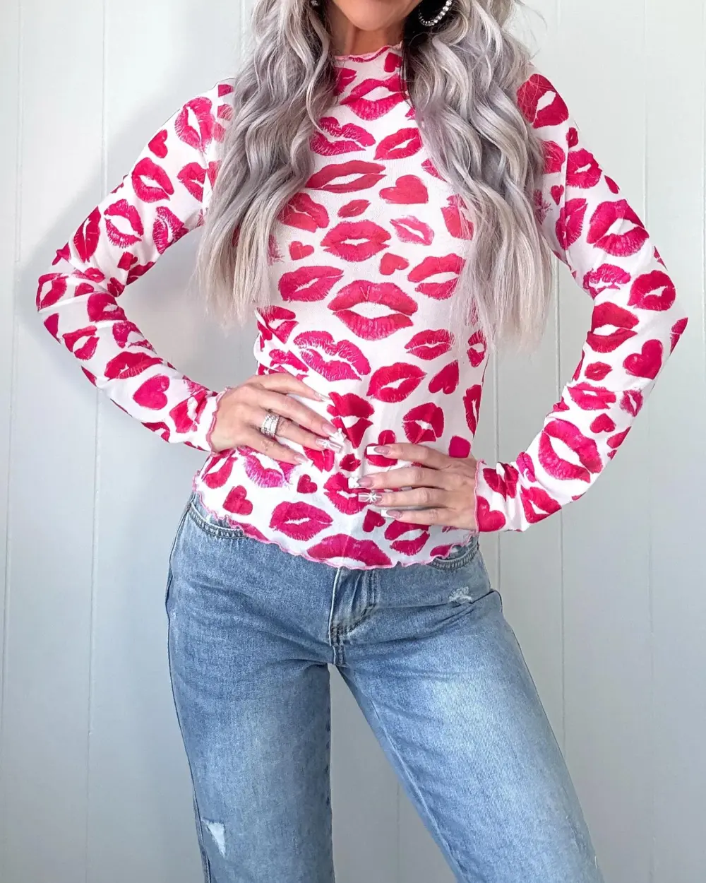 Me Mesh Top - Ivory