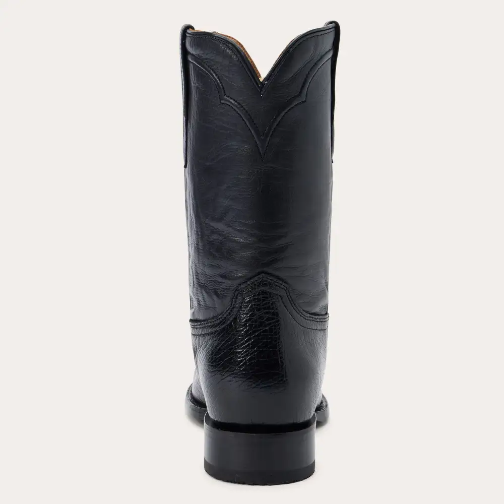 Clay Smooth Ostrich Boots