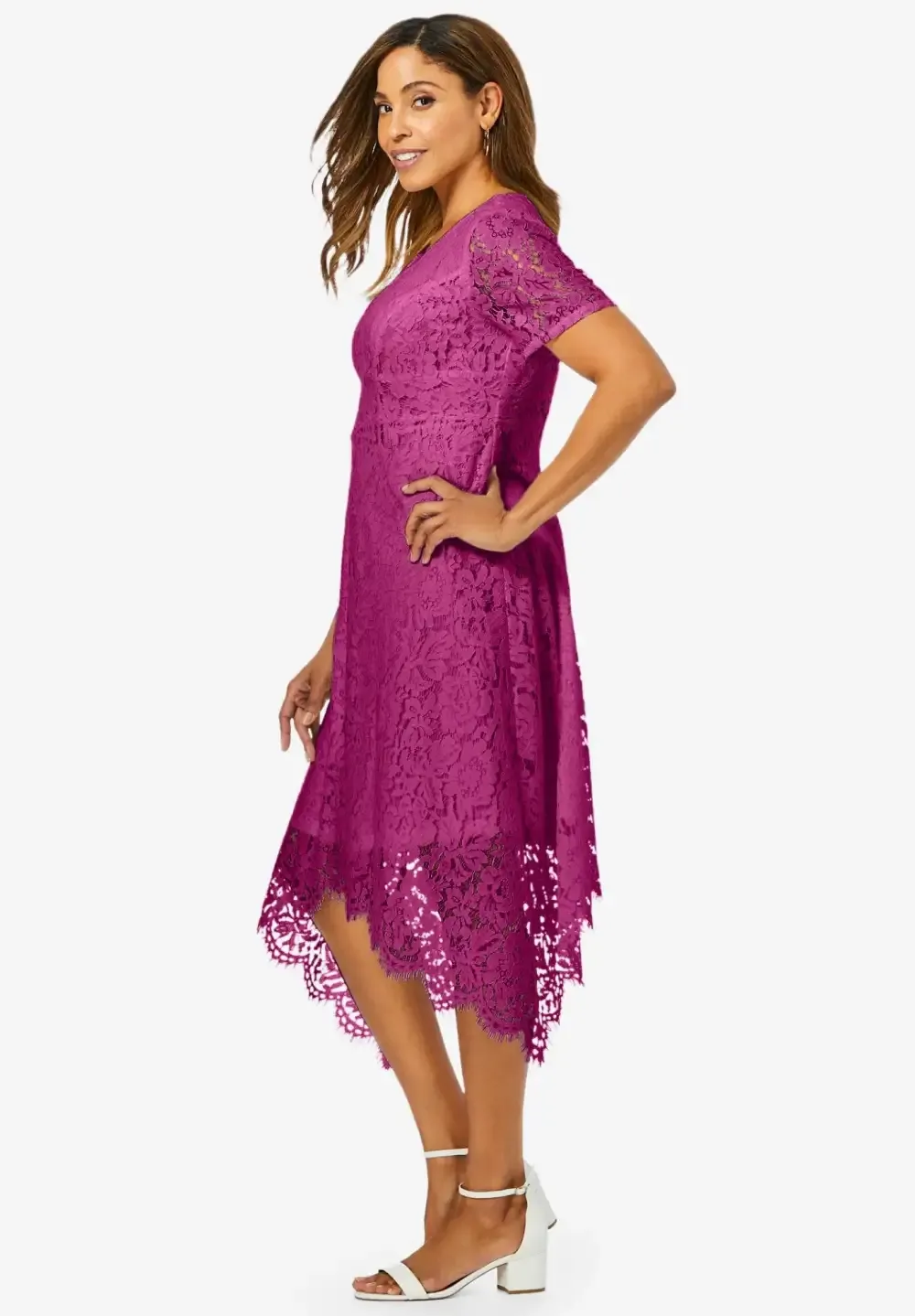 Lace Handkerchief Dress