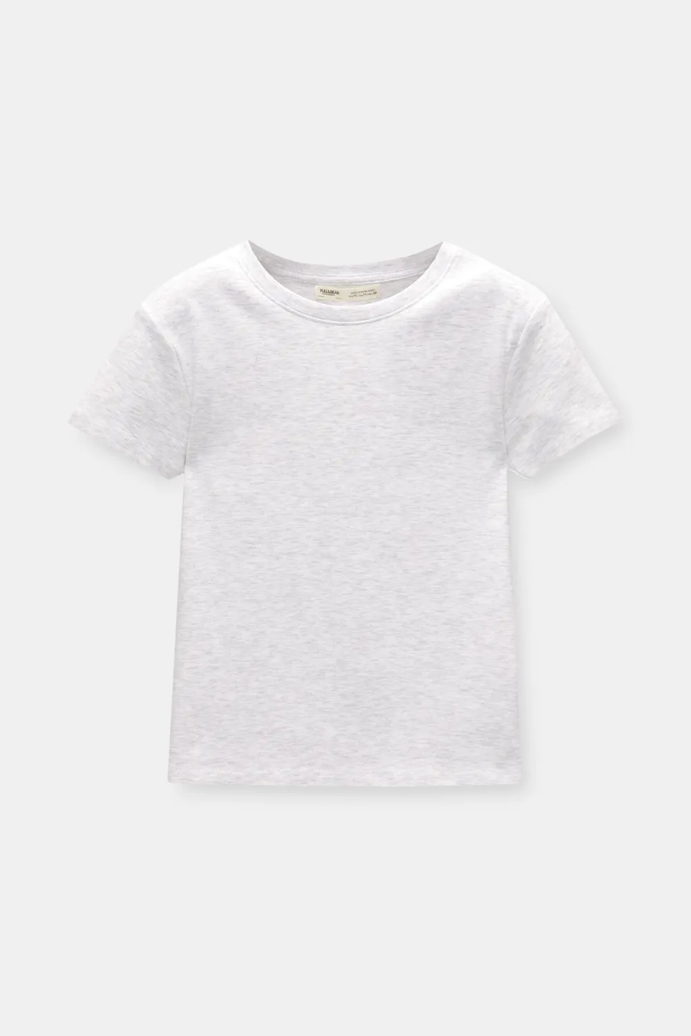 Camiseta básica ajustada manga corta