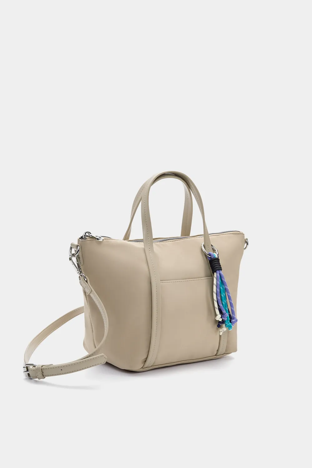 Mini shopper nylon adorno