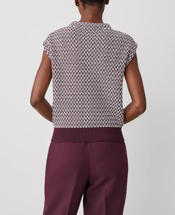 Geo Stitch Shell