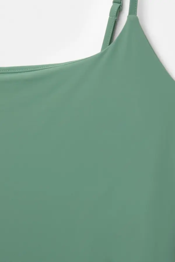 Vestido midi poliamida