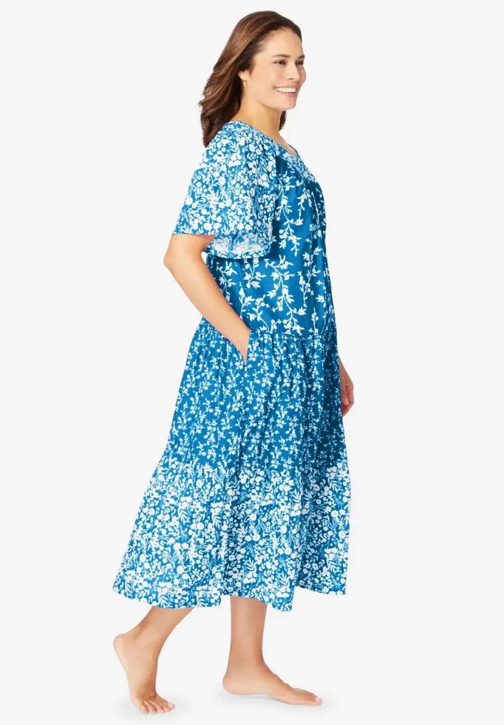 Tiered Print Lounger