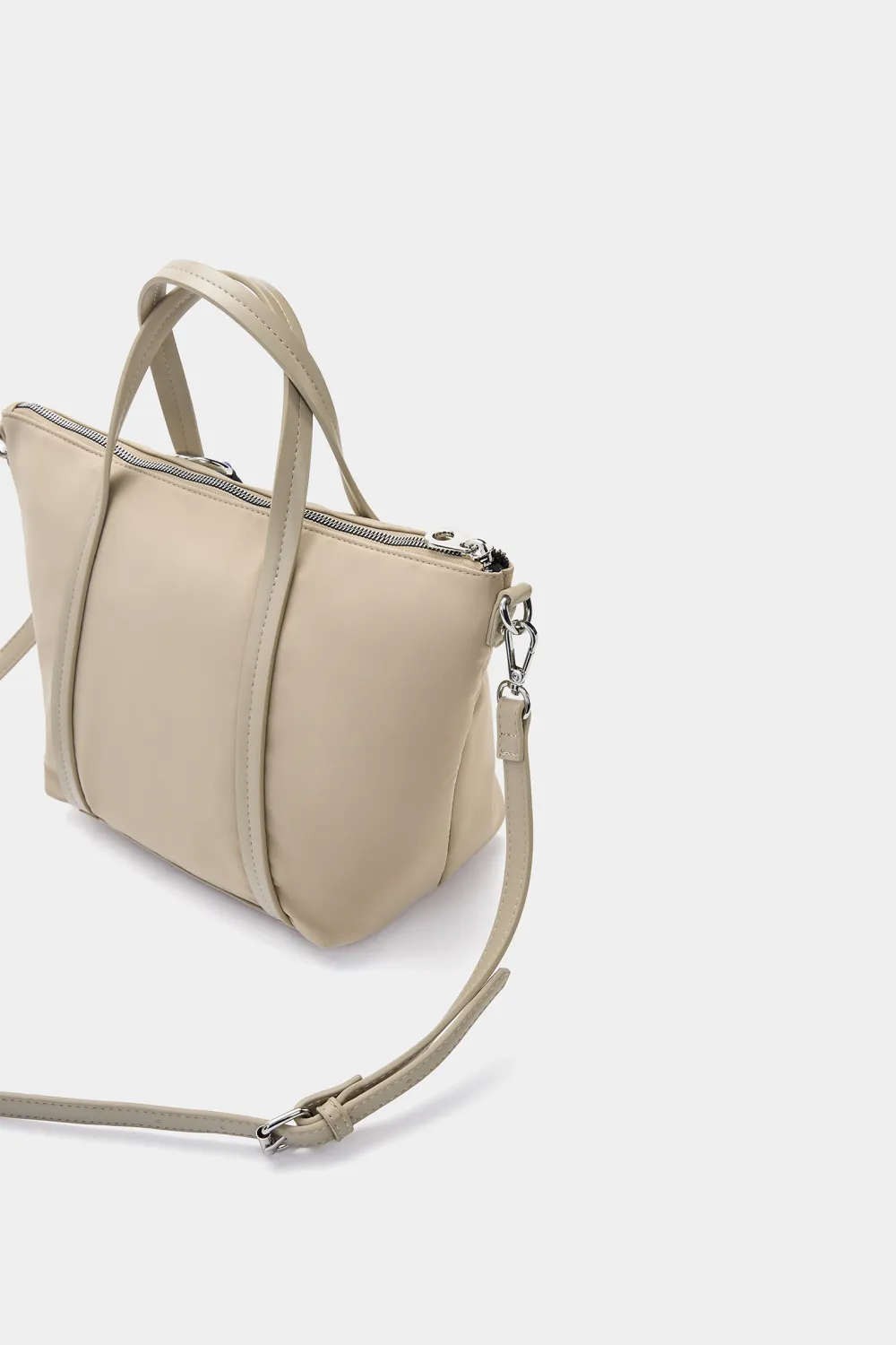 Mini shopper nylon adorno