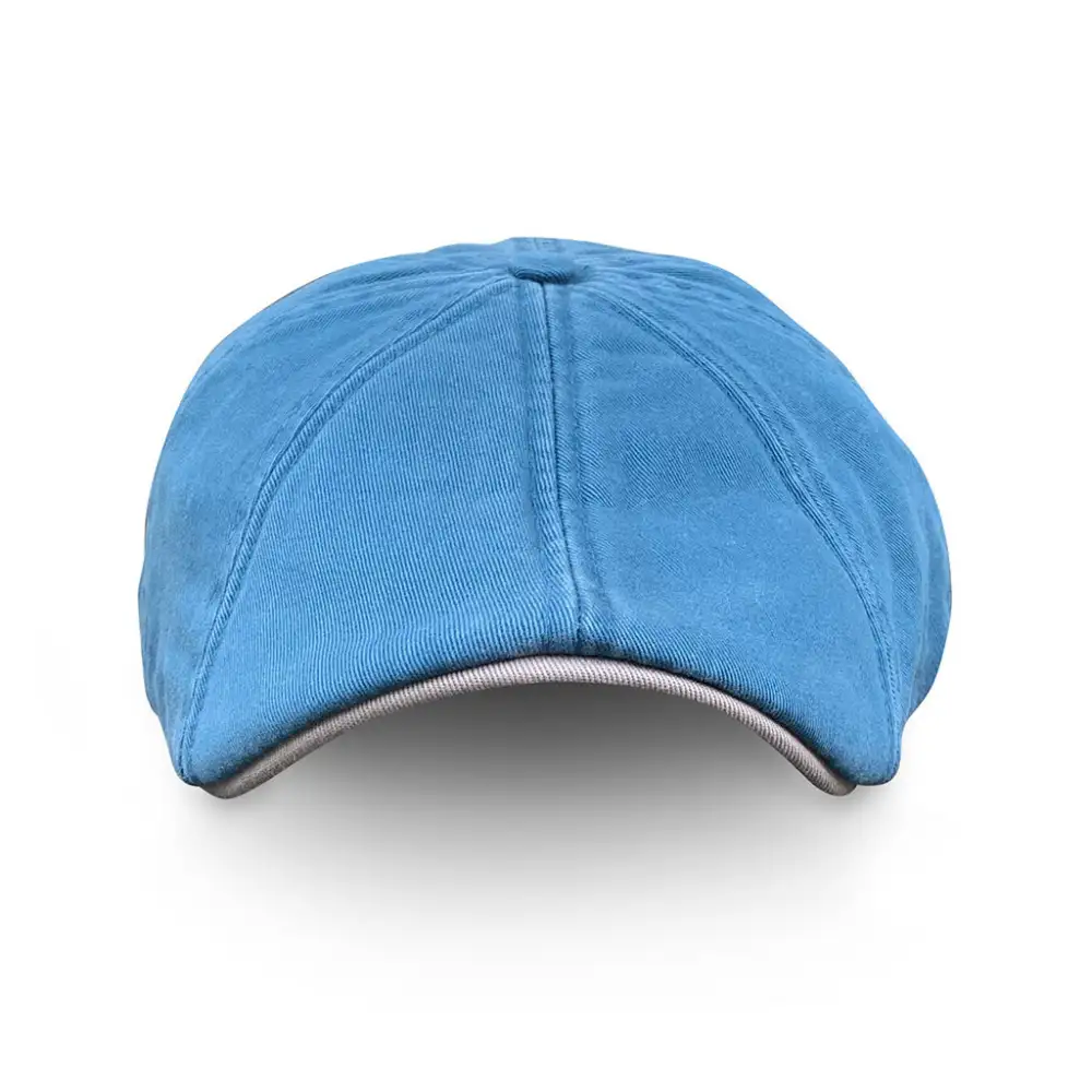 The Captain Boston Scally Cap - Topaz Blue
