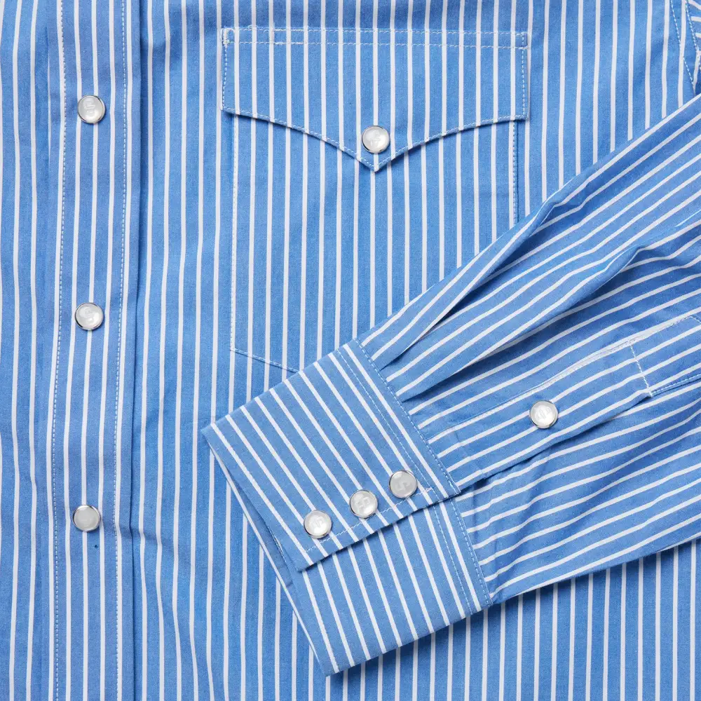 Blue Western Stripe Shirt