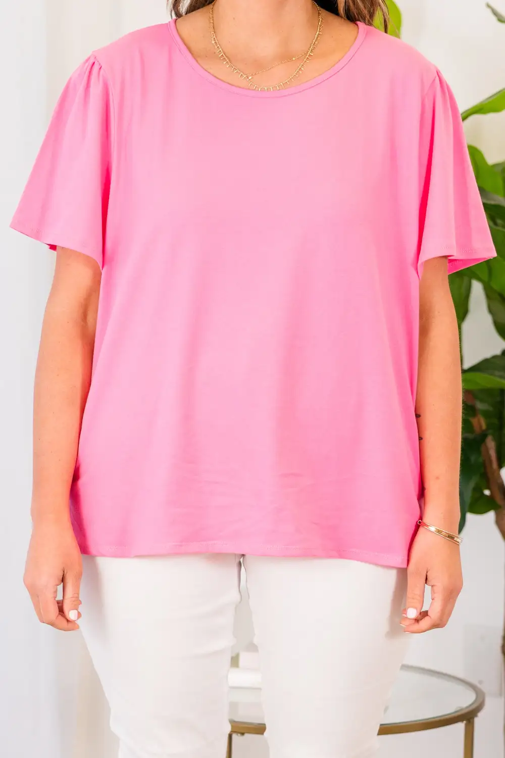 An Open Book Top, Pink