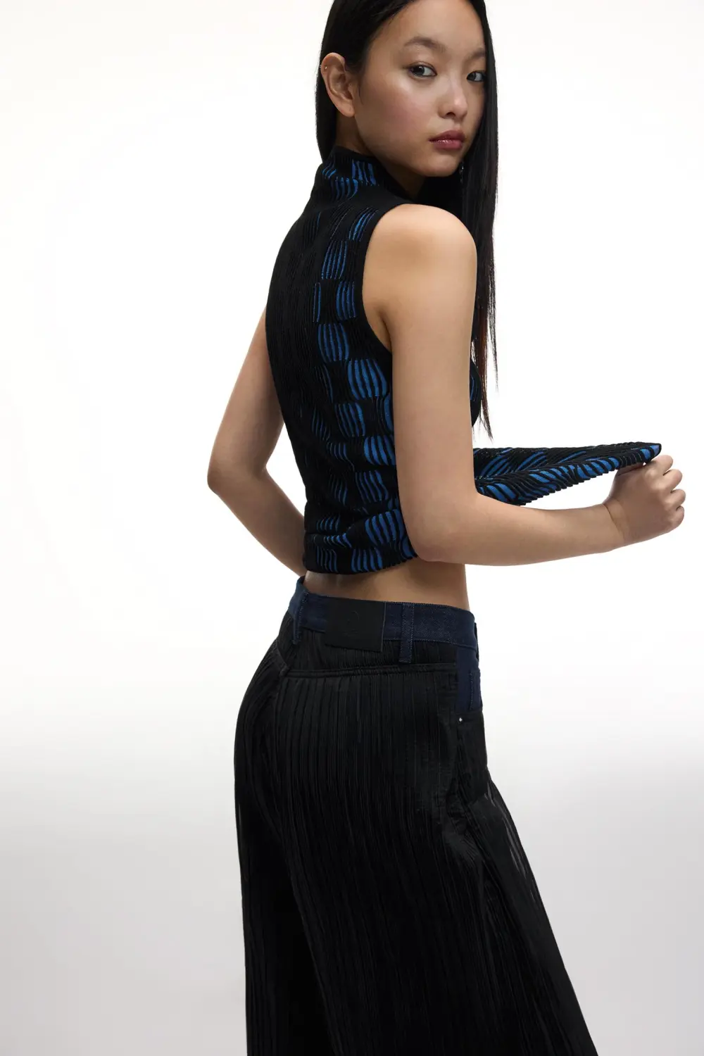 Jeans baggy organza Chet Lo