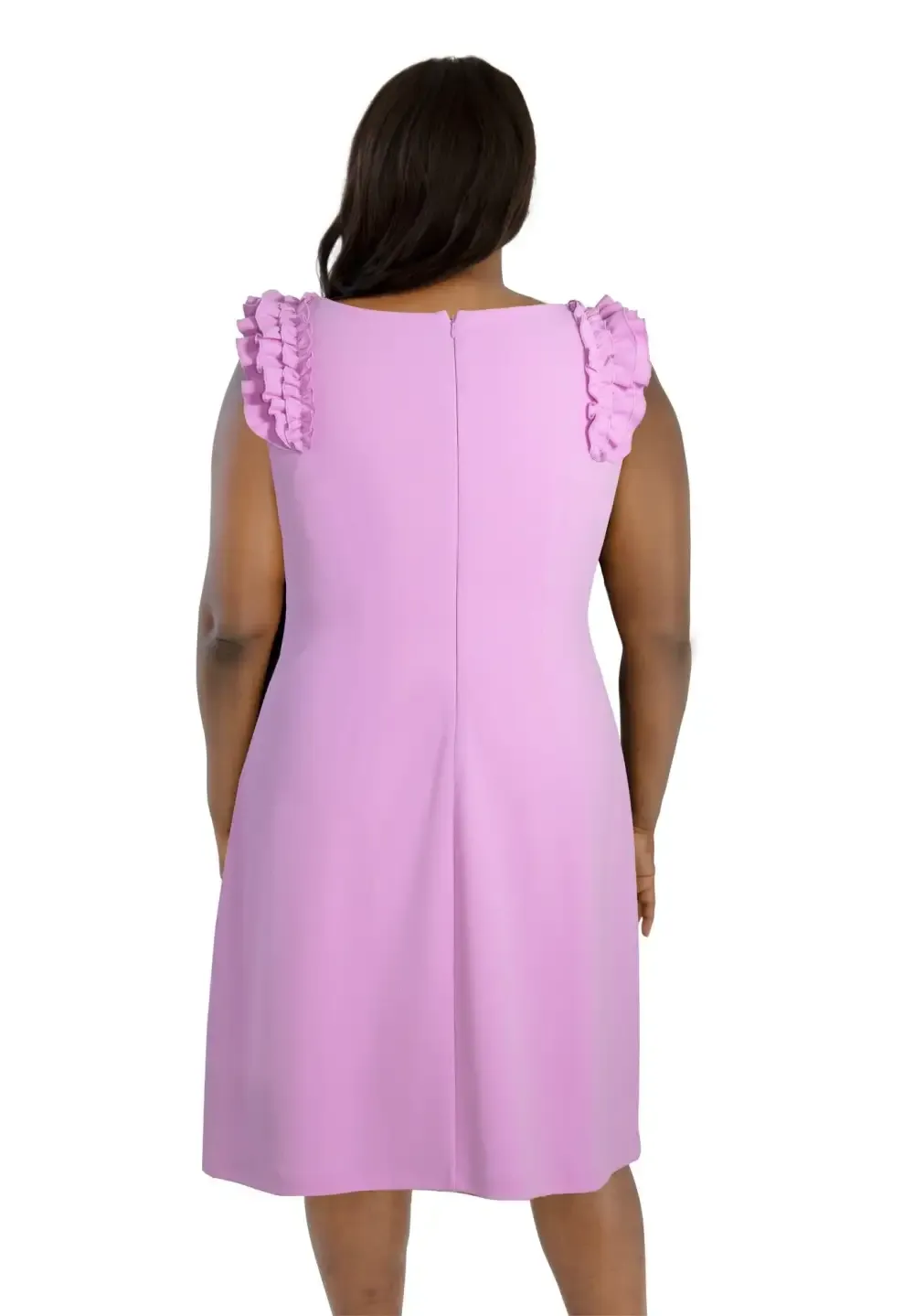 Misses Size Sleeveless Midi Dress