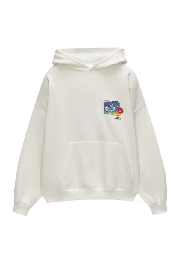 Sudadera capucha gráfico cerezas
